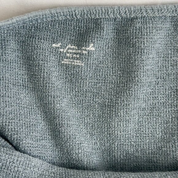 UO Out From Under Open Back Cami | Slate Blue | Women's M/L - Picture 3 of 4